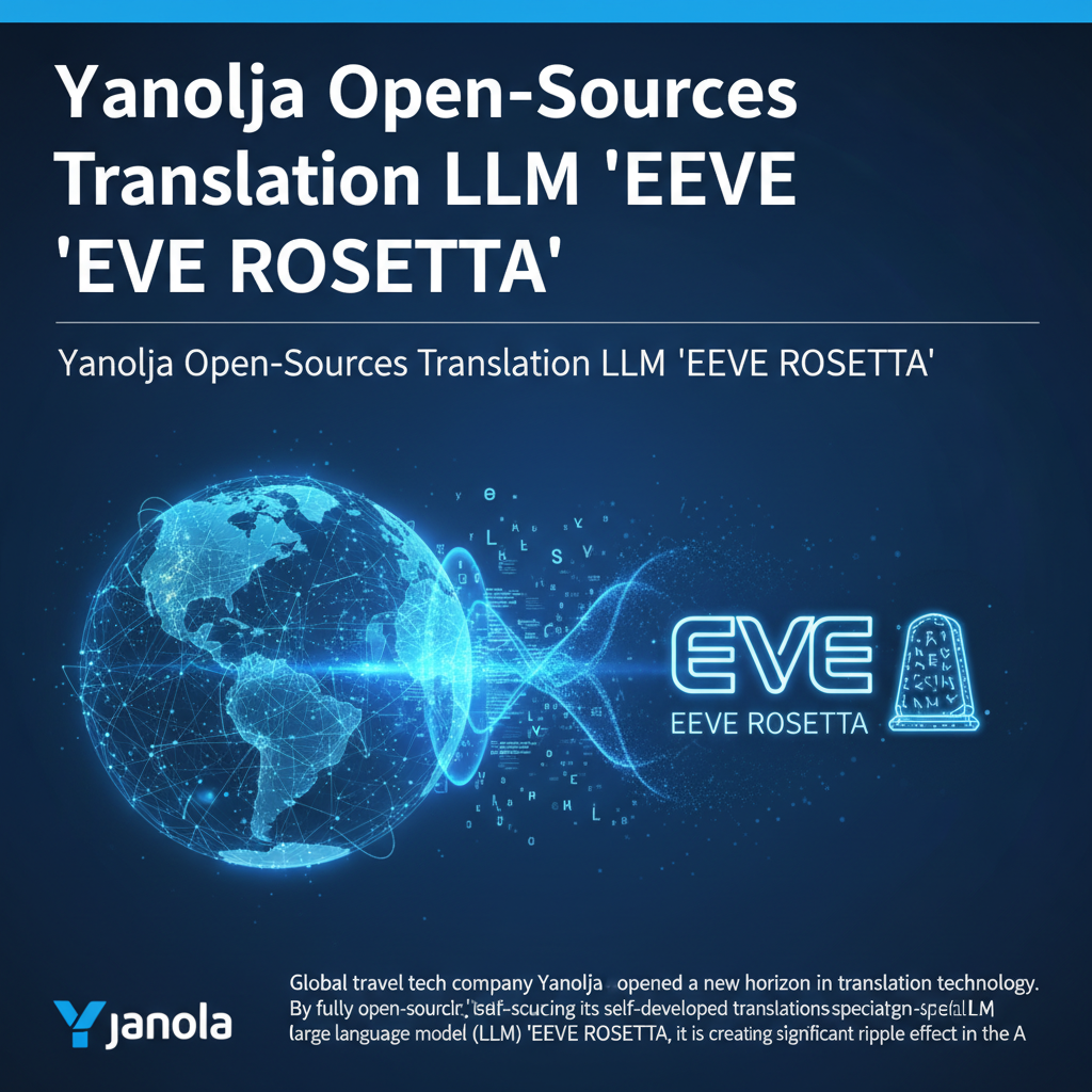 Yanolja Open-Sources Translation LLM 'EEVE ROSETTA'
