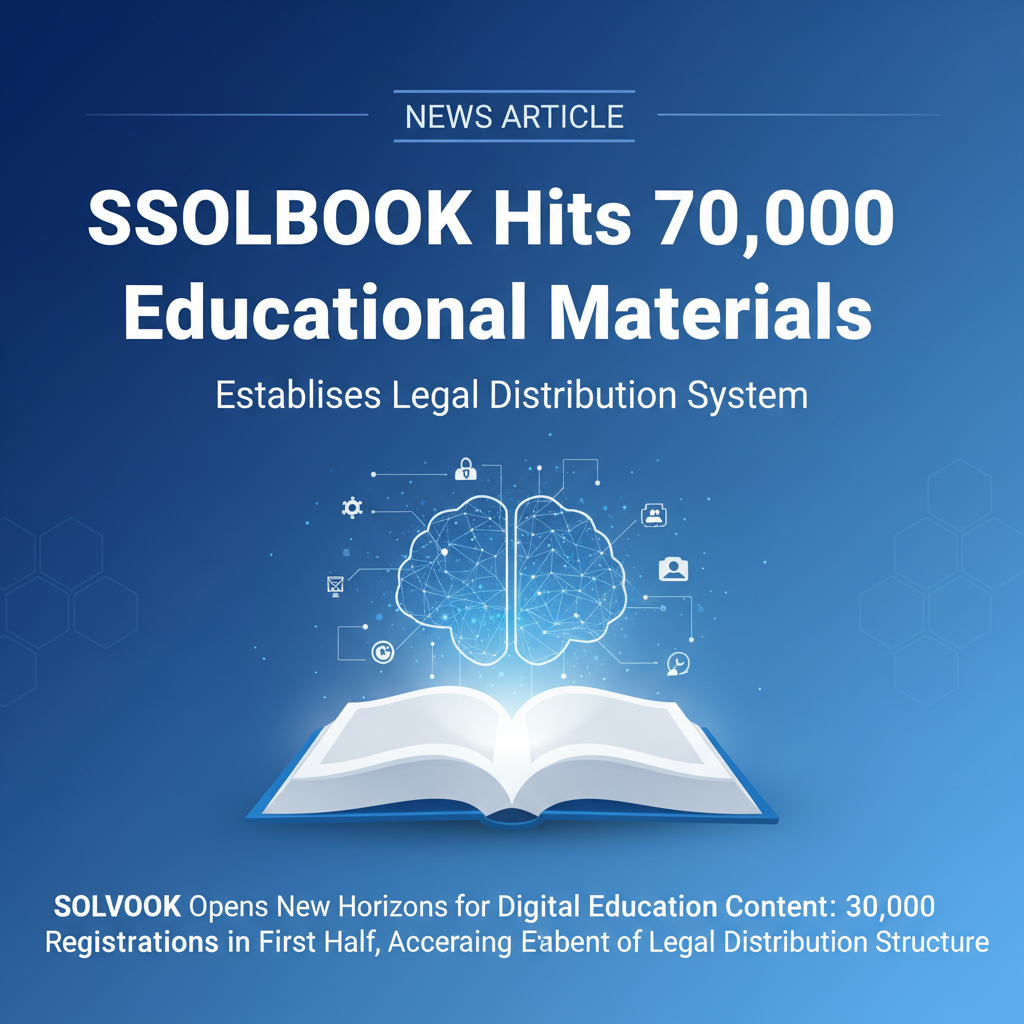 Ssolbook Hits 70,000 Educational Materials, Establishes Legal Distribution System