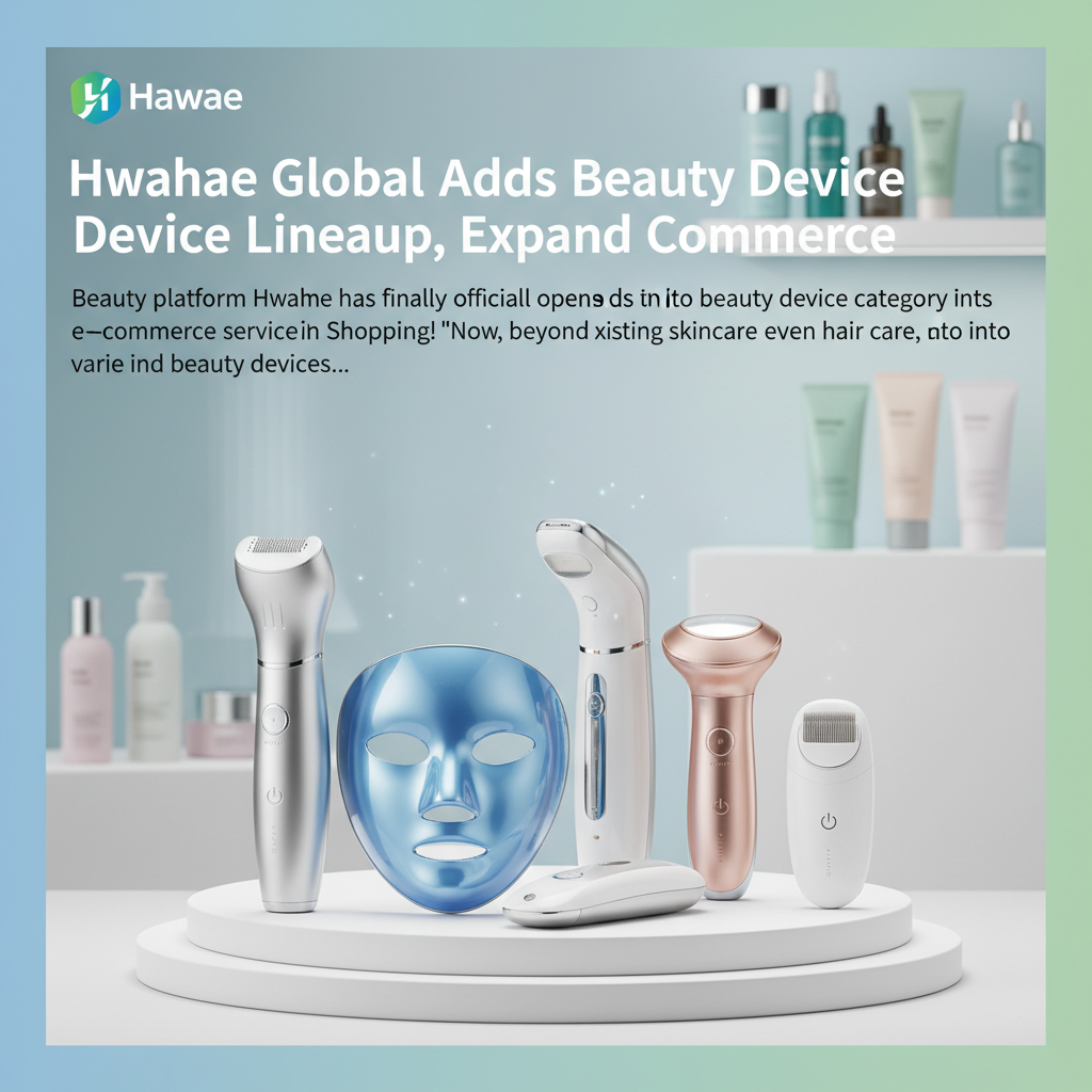 Hwahae Global Adds Beauty Device Lineup, Expands Commerce
