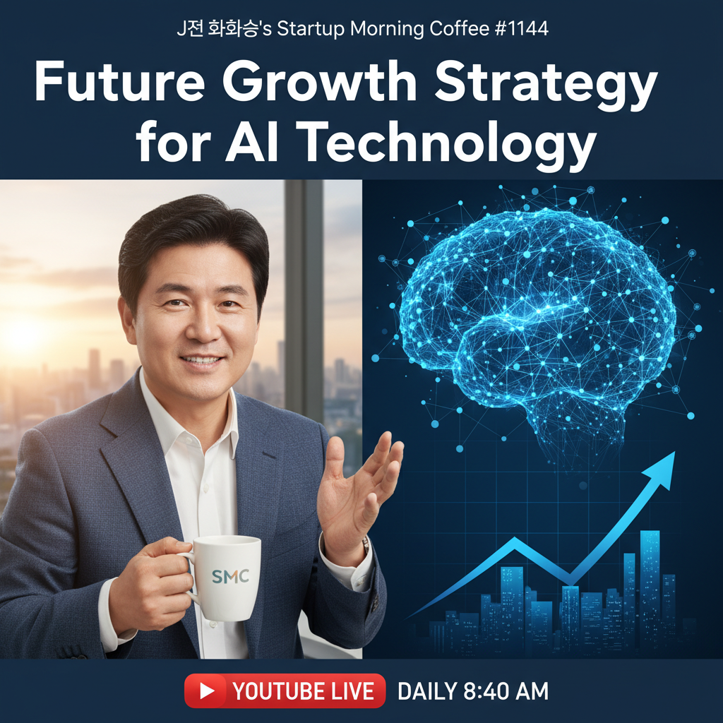 Jeon Hwa-sung's Startup Morning Coffee #1144: Future Growth Strategy for AI Technology