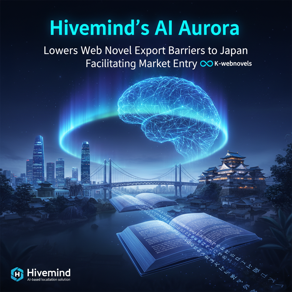 Hivemind's AI Aurora Lowers Web Novel Export Barriers to Japan, Facilitating Market Entry