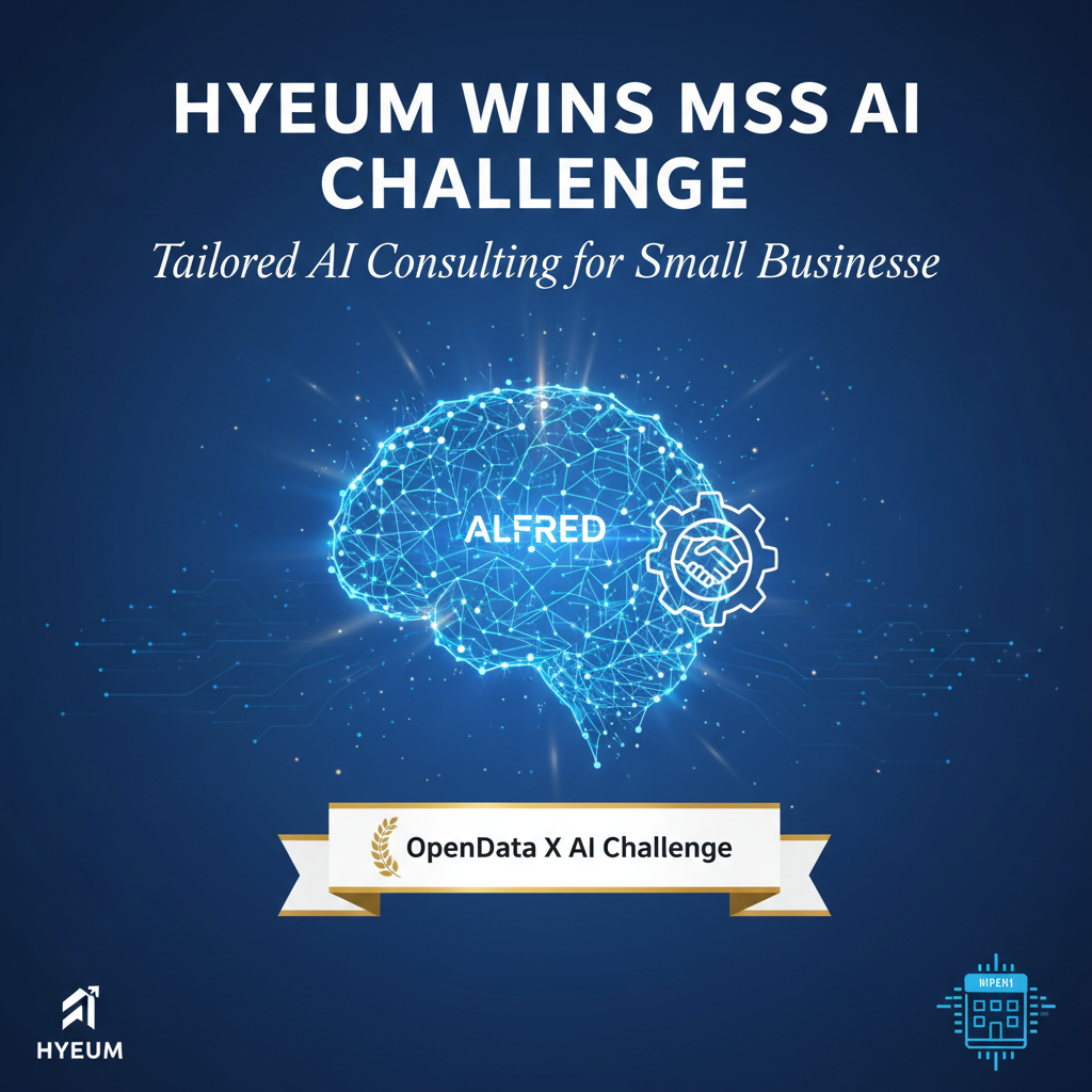 Hyeum Wins MSS AI Challenge to Develop Tailored AI Consulting for Small Businesses