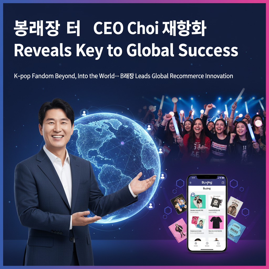 Bungaejangter CEO Choi Jae-hwa Reveals Key to Global Success