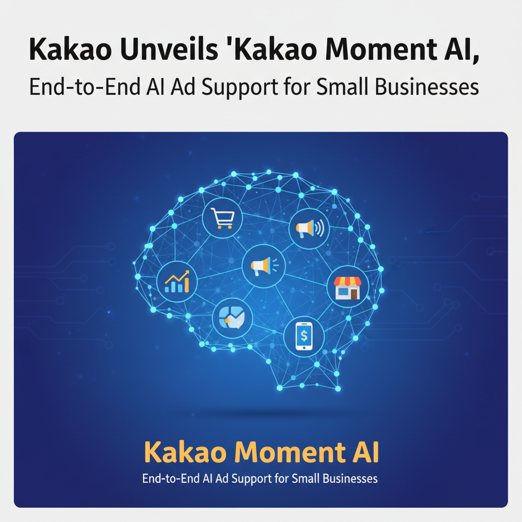 Kakao Unveils 'Kakao Moment AI,' End-to-End AI Ad Support for Small Businesses