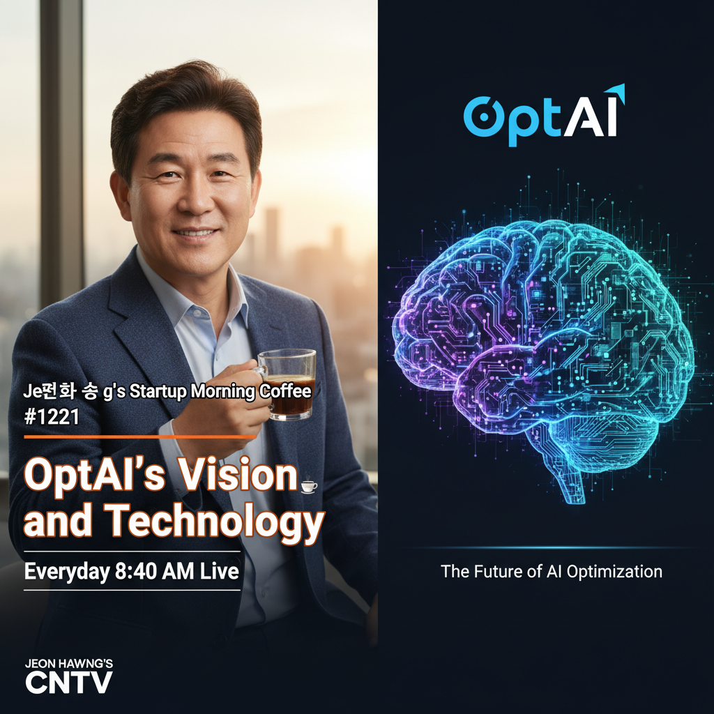 Jeon Hwa-sung's Startup Morning Coffee #1221: OptAI's Vision and Technology