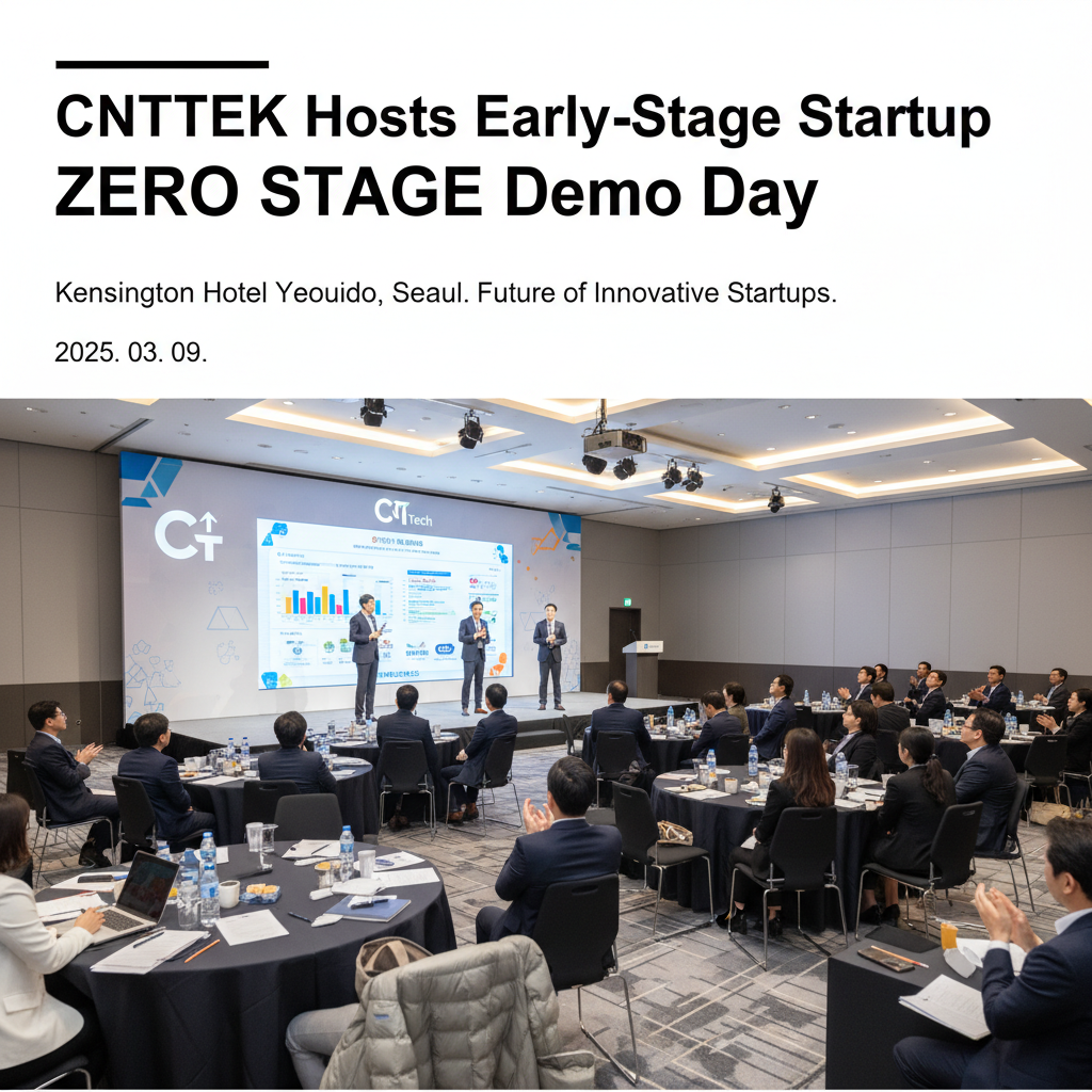 CNTTEK Hosts Early-Stage Startup ZERO STAGE Demo Day