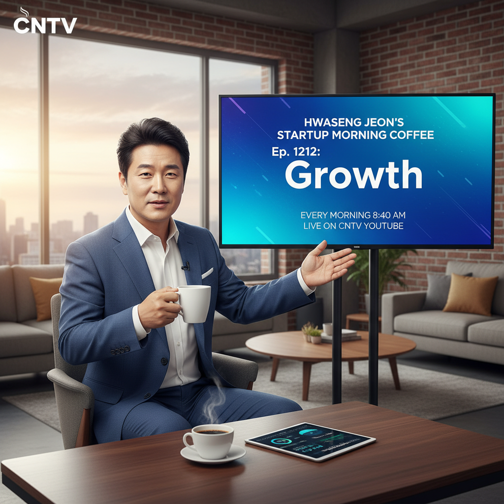 Hwaseong Jeon's Startup Morning Coffee, Ep. 1212: Growth