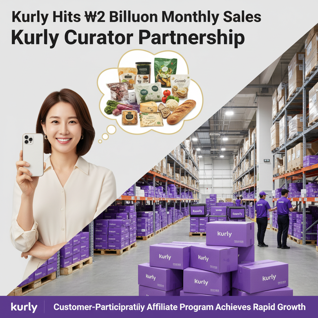 Kurly Hits ₩2 Billion Monthly Sales Through 'Kurly Curator' Partnership