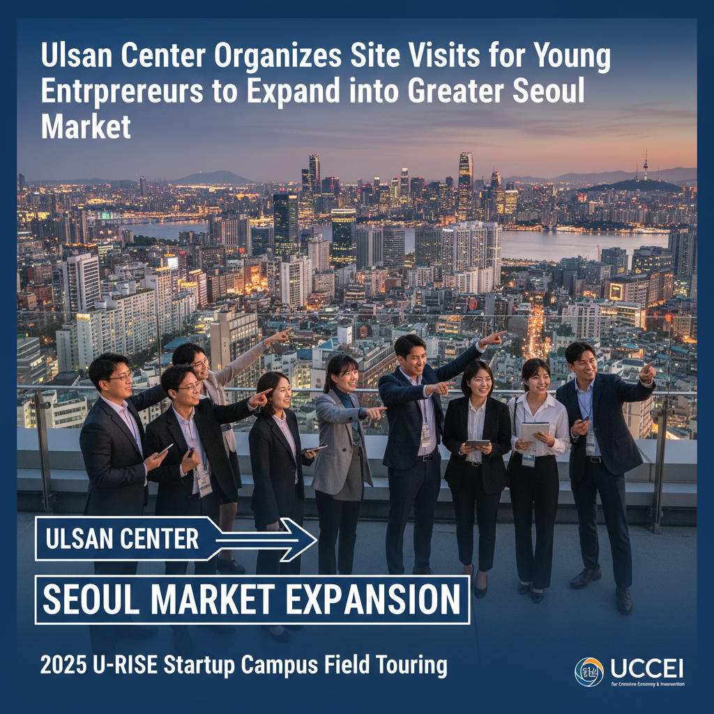Ulsan Center Organizes Site Visits for Young Entrepreneurs to Expand into Greater Seoul Market