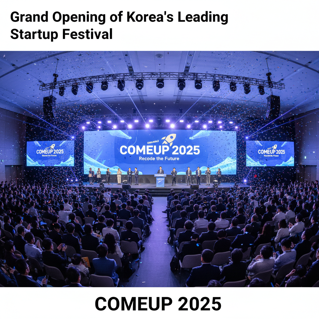 Grand Opening of Korea's Leading Startup Festival, COMEUP 2025