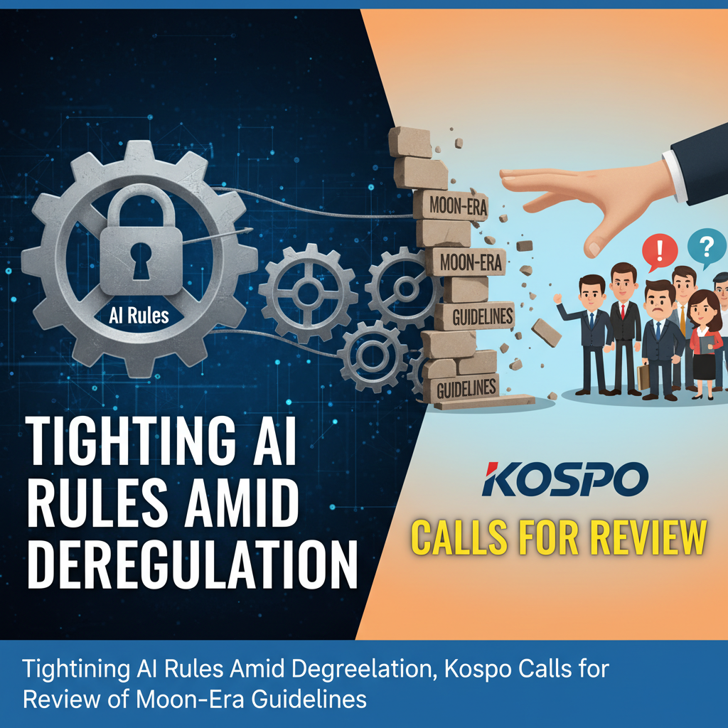 Tightening AI Rules Amid Deregulation, Kospo Calls for Review of Moon-Era Guidelines