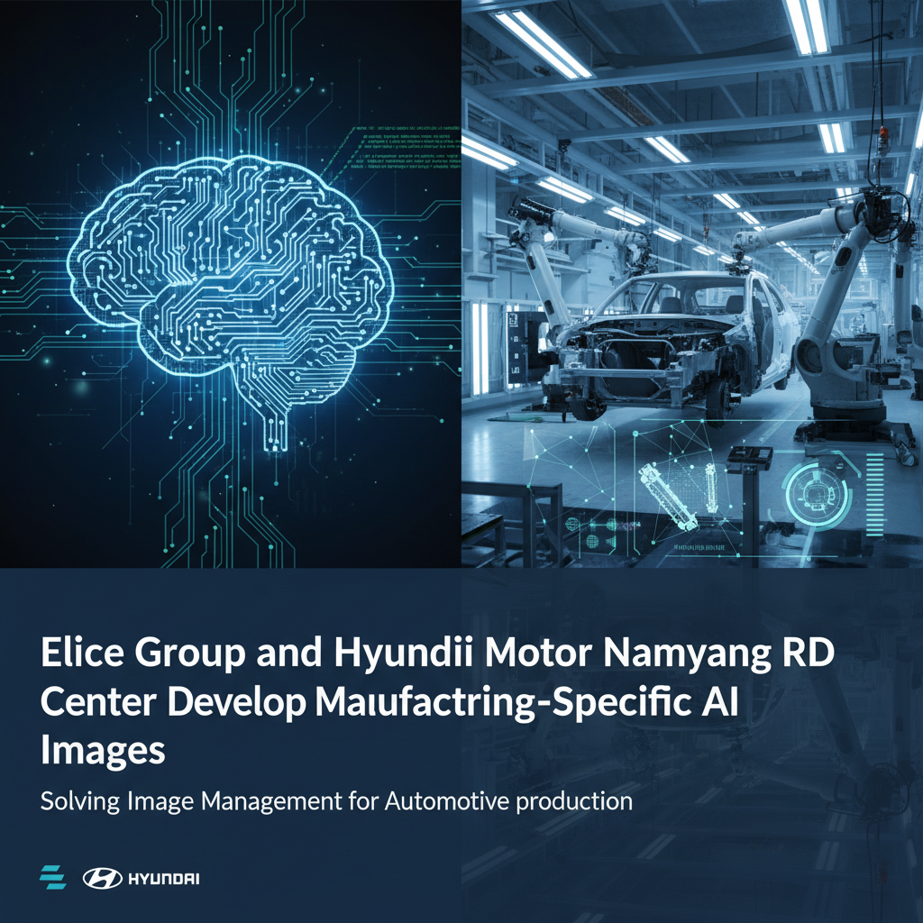 Elice Group and Hyundai Motor Namyang R&D Center Develop Manufacturing-Specific AI Images