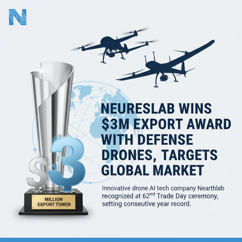 Neureslab Wins $3M Export Award with Defense Drones, Targets Global Market
