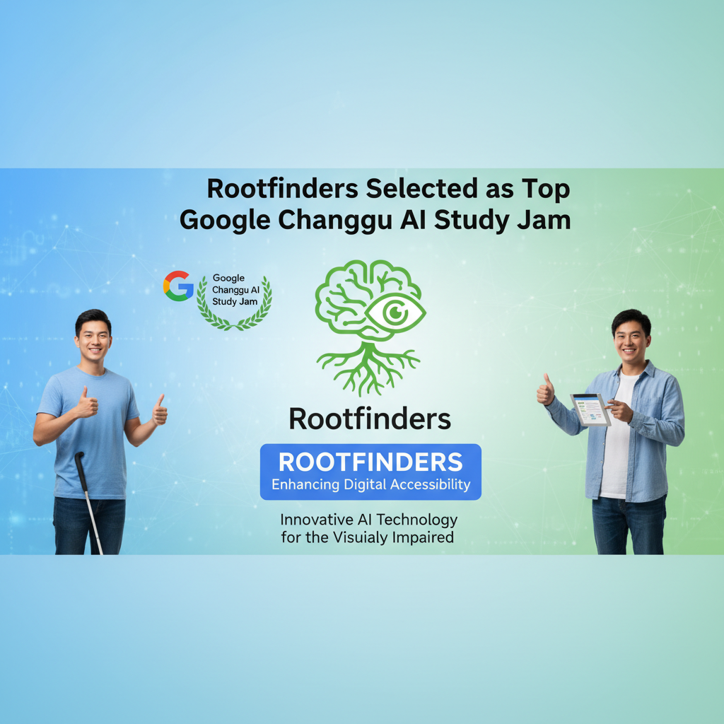 Rootfinders Selected as Top Company for Google Changgu AI Study Jam