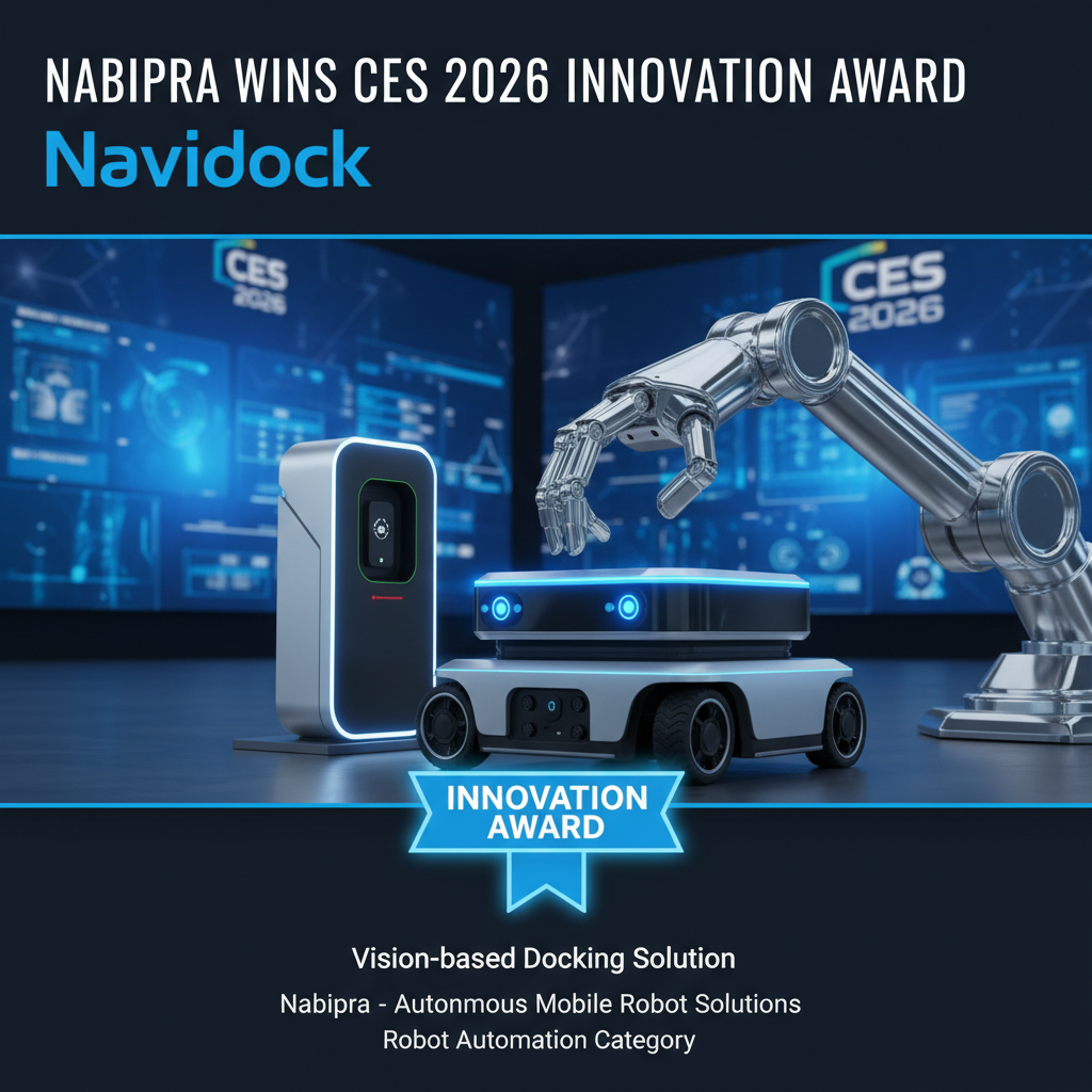 Nabipra Wins CES 2026 Innovation Award for Vision-based Docking Solution 'Navidock'