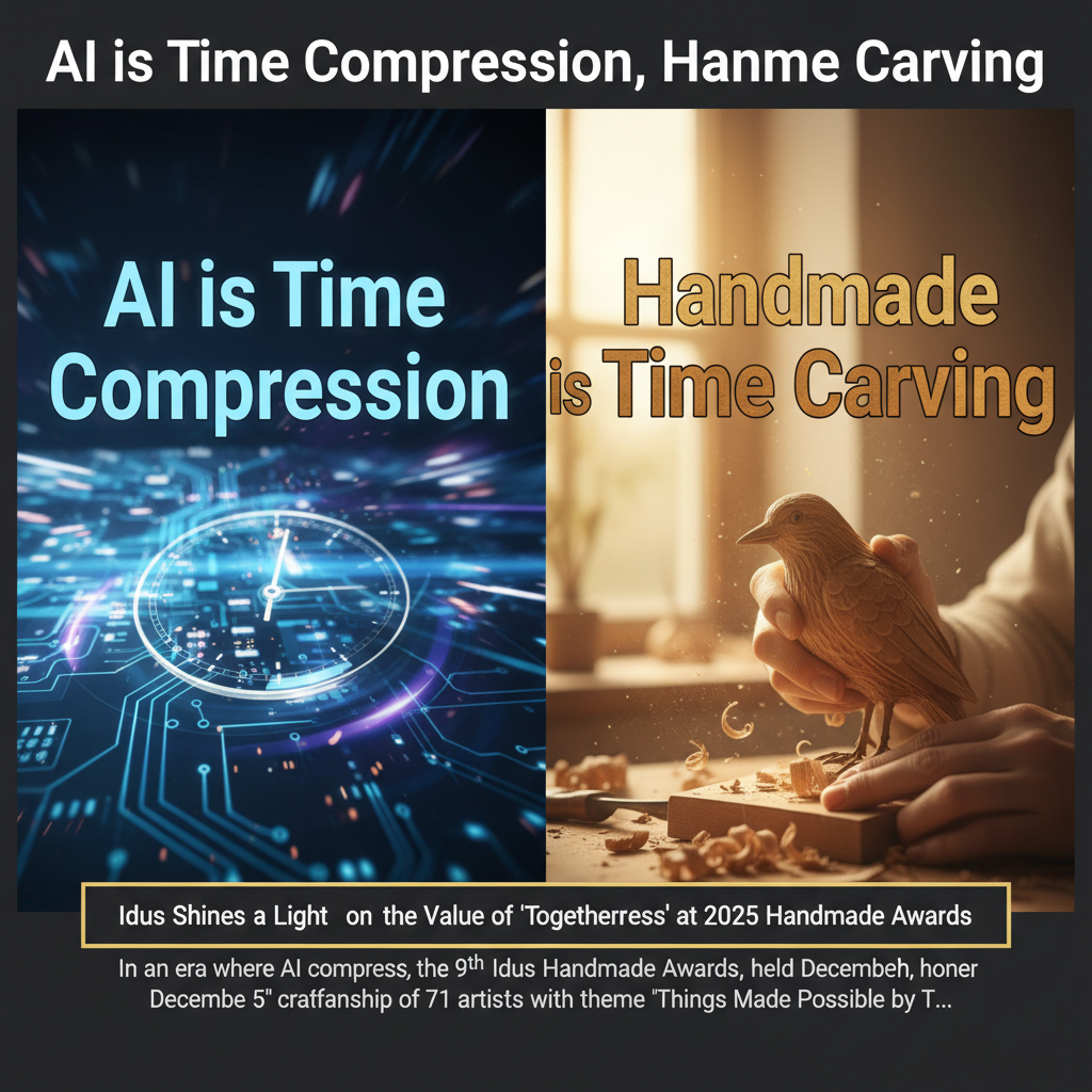 AI is Time Compression, Handmade is Time Carving