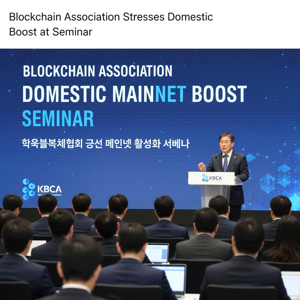 Blockchain Association Stresses Domestic Mainnet Boost at Seminar