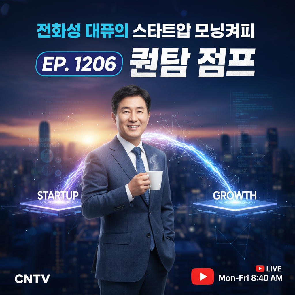 Jeon Hwa-sung's Startup Morning Coffee, Episode 1206: Quantum Jump