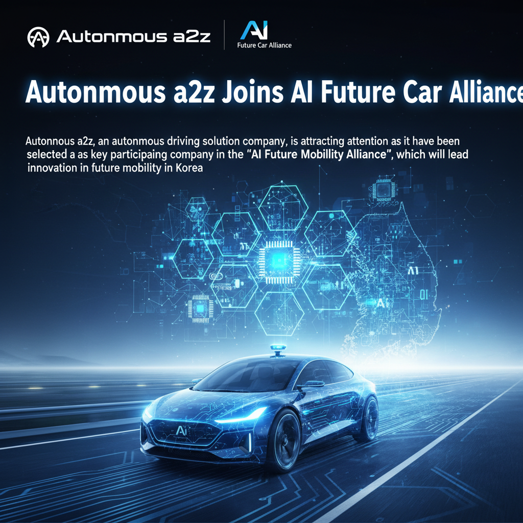 Autonomous a2z Joins AI Future Car Alliance