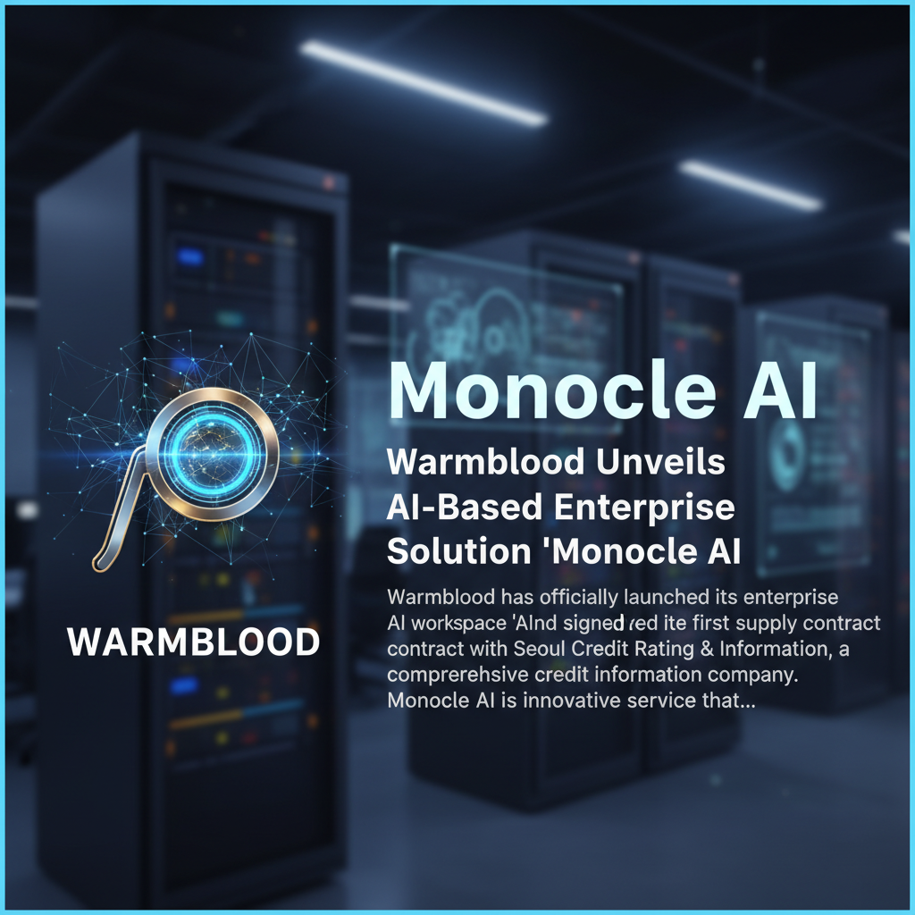 Warmblood Unveils AI-Based Enterprise Solution 'Monocle AI'