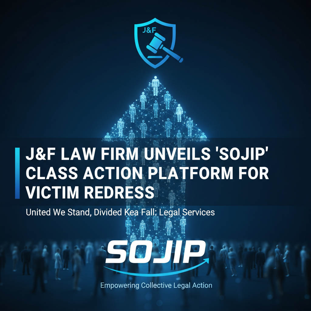 J&F Law Firm Unveils 'Sojip' Class Action Platform for Victim Redress