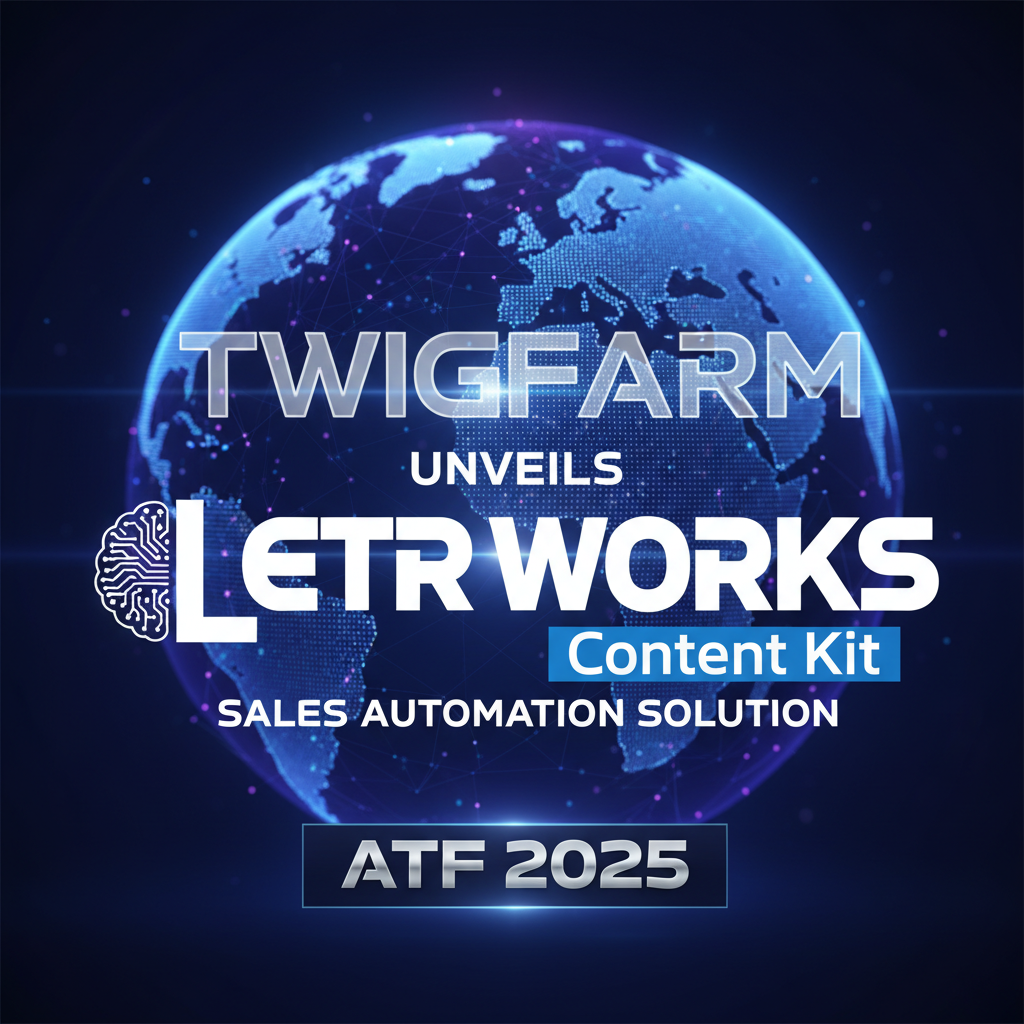 Twigfarm Unveils 'Letterworks Content Kit' Sales Automation Solution at ATF 2025