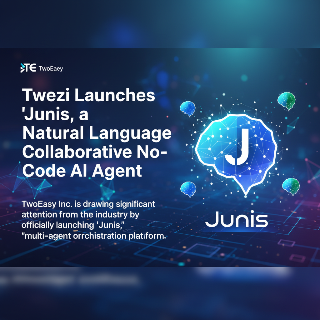 Tweezi Launches 'Junis,' a Natural Language Collaborative No-Code AI Agent