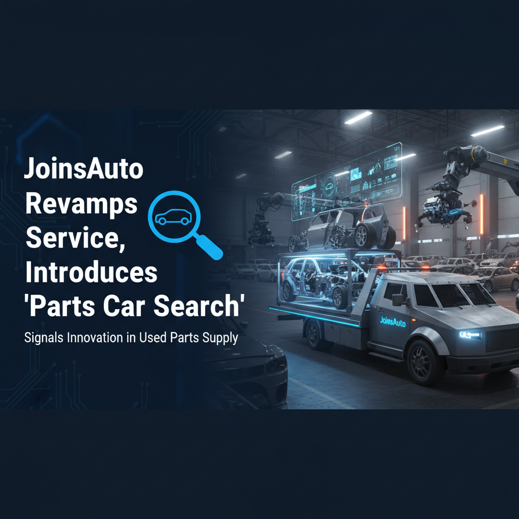 JoinsAuto Revamps Service, Introduces 'Parts Car Search'