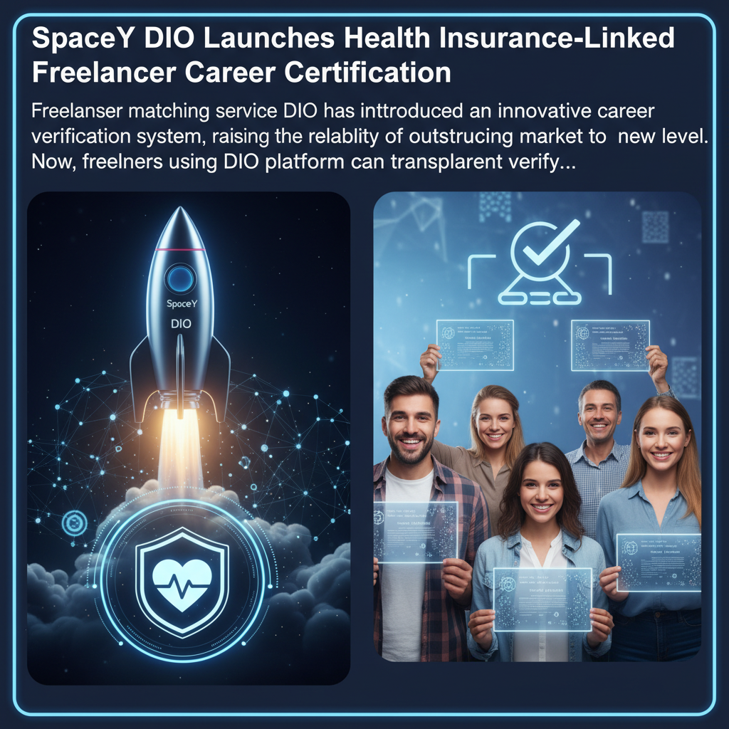 SpaceY DIO Launches Health Insurance-Linked Freelancer Career Certification