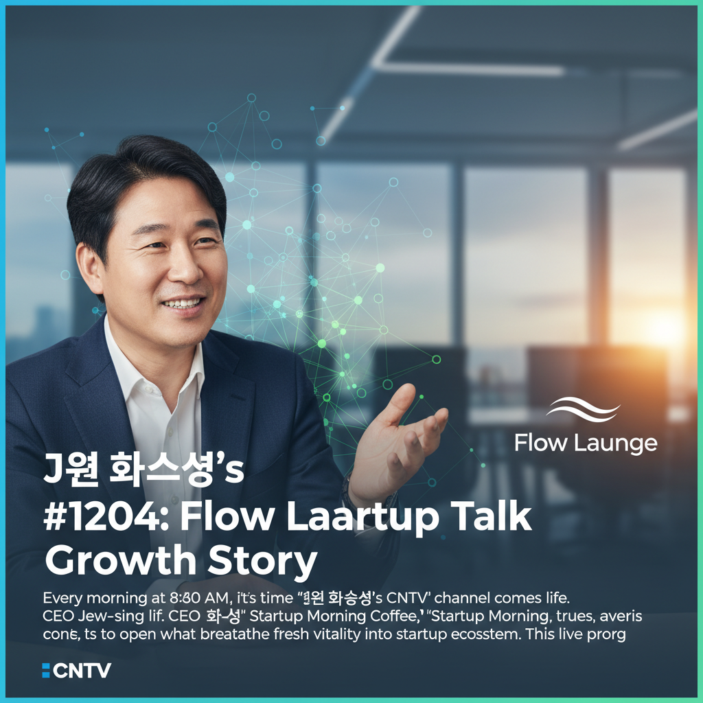 Jeon Hwa-seong's Startup Talk #1204: Flow Lounge Growth Story