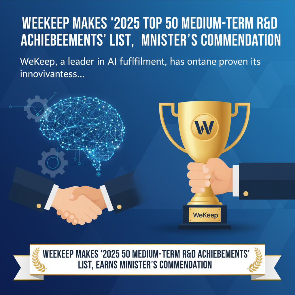 Weekeep Makes '2025 Top 50 Medium-Term R&D Achievements' List, Earns Minister's Commendation