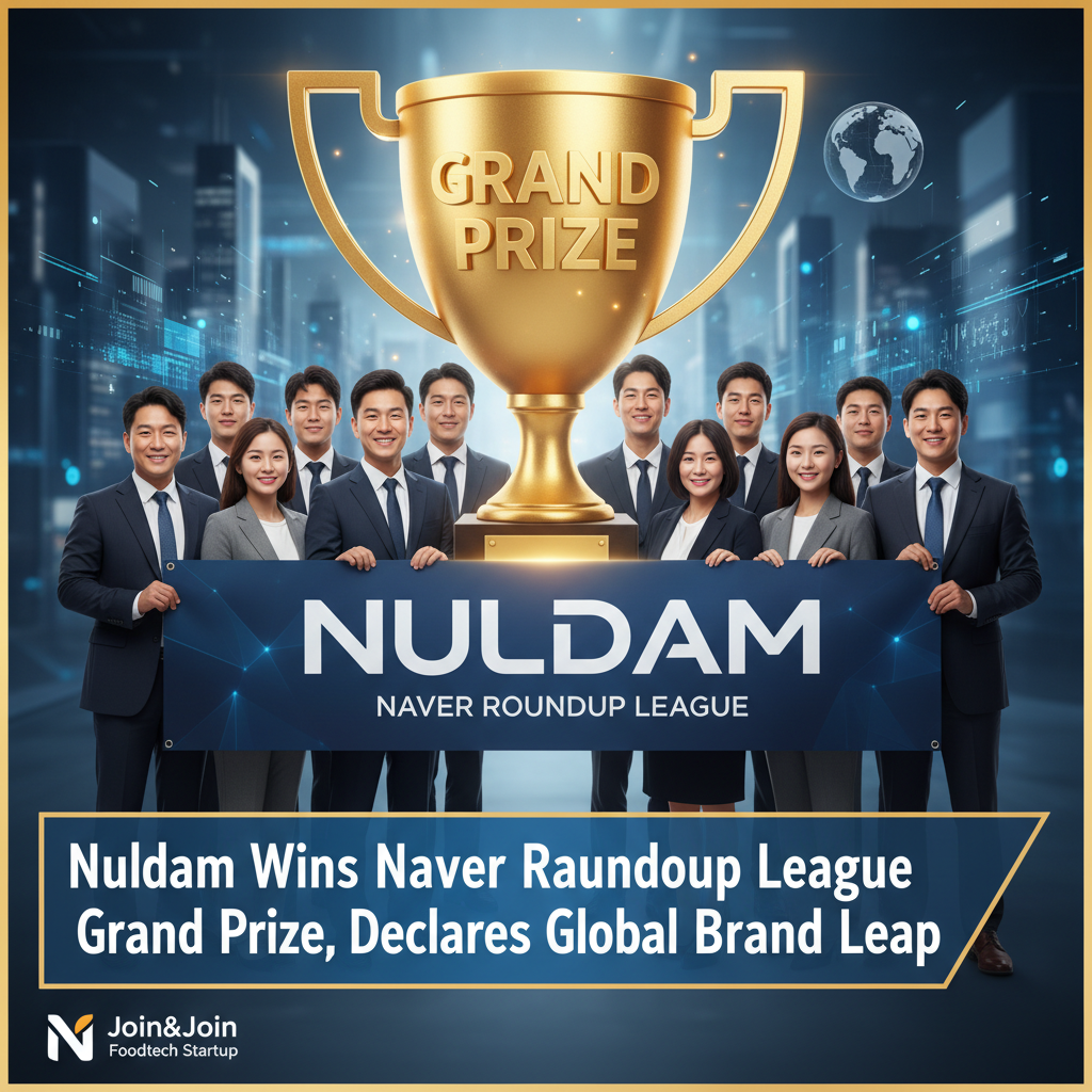 Nuldam Wins Naver Roundup League Grand Prize, Declares Global Brand Leap