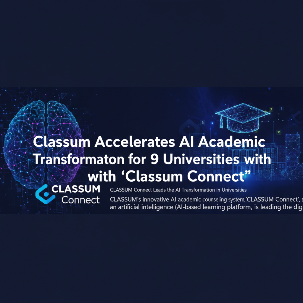 Classum Accelerates AI Academic Transformation for 9 Universities with 'Classum Connect'