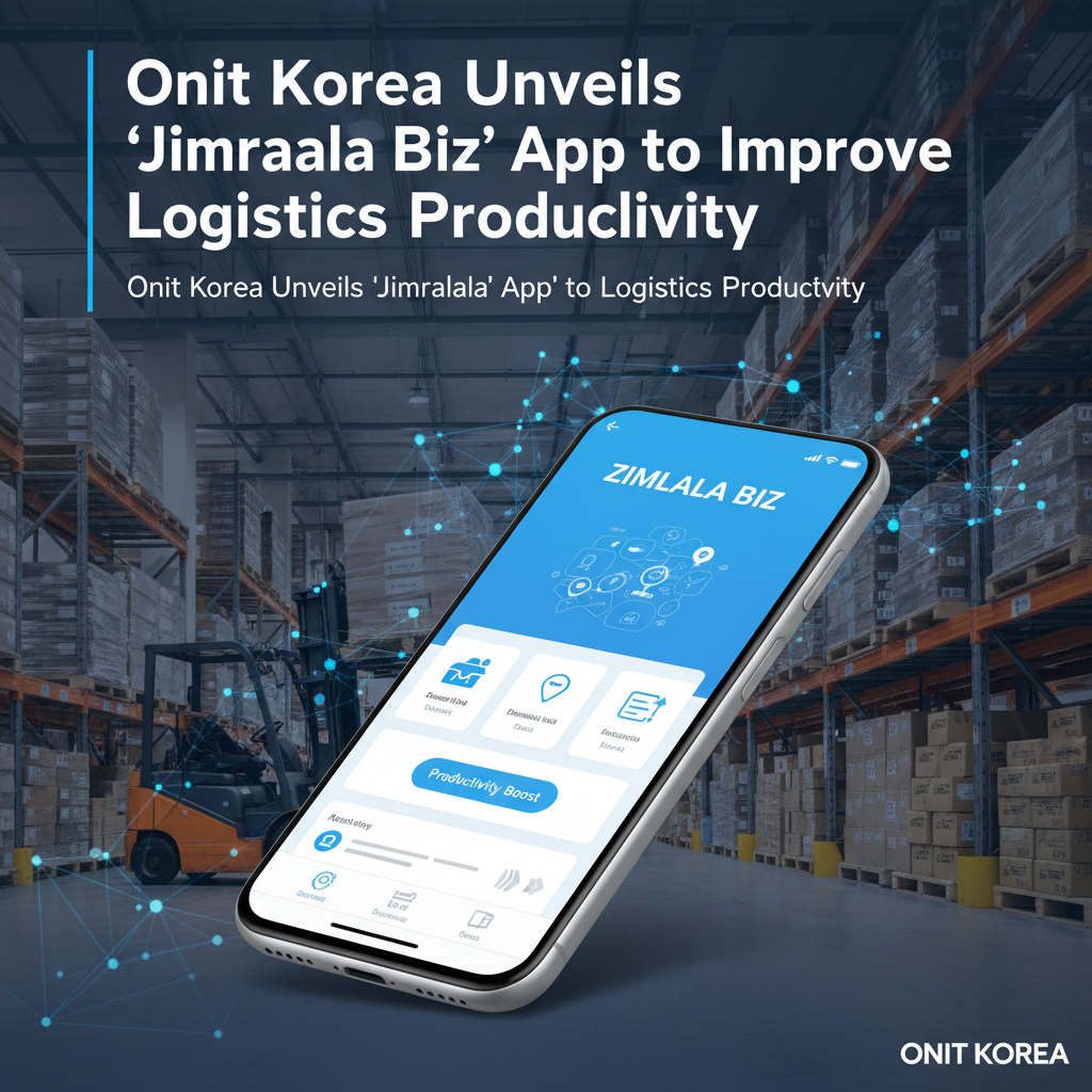 Onit Korea Unveils 'Jimralala Biz' App to Improve Logistics Productivity