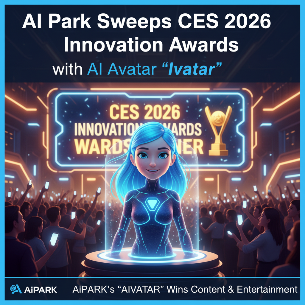 AI Park Sweeps CES 2026 Innovation Awards with AI Avatar 'Ivatar'