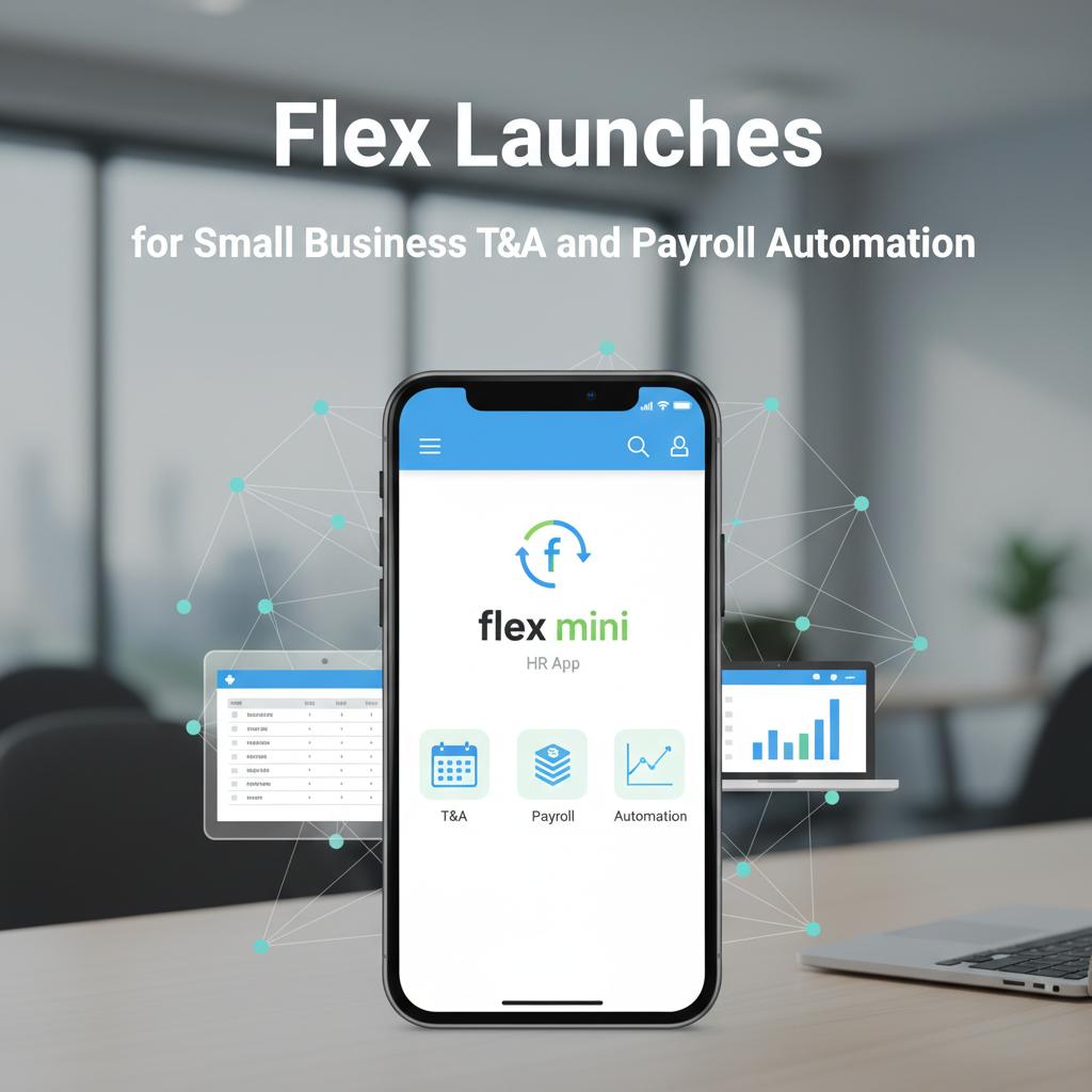 Flex Launches 'flex mini' HR App for Small Business T&A and Payroll Automation