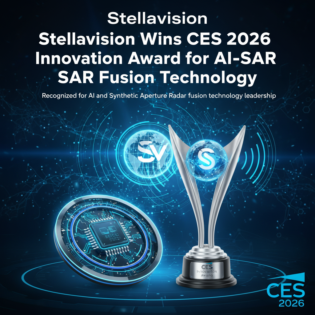 Stellavision Wins CES 2026 Innovation Award for AI-SAR Fusion Technology