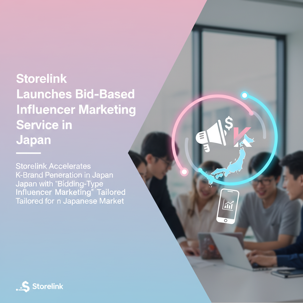 Storelink Launches Bid-Based Influencer Marketing Service in Japan