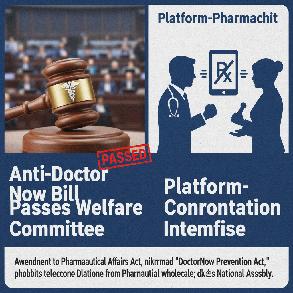 Anti-Doctor Now Bill Passes Welfare Committee; Platform-Pharmacist Confrontation Intensifies