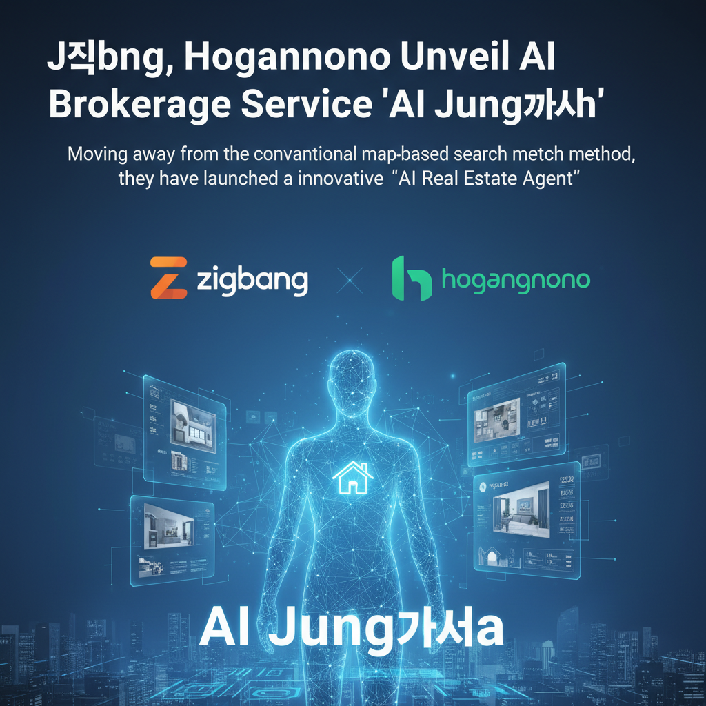 Jikbang, Hogangnono Unveil AI Brokerage Service 'AI Junggaesa'