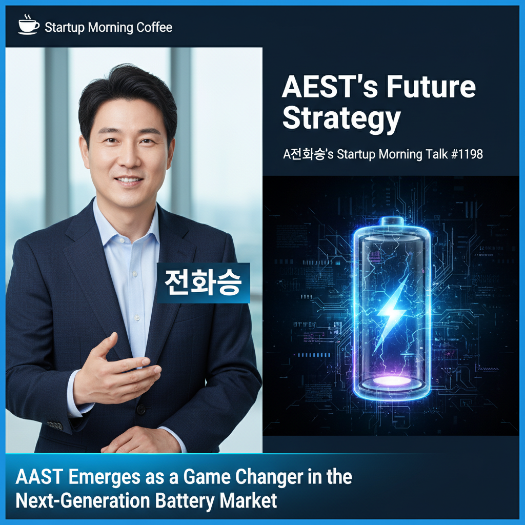 AEST's Future Strategy: Jeon Hwa-sung's Startup Morning Talk #1198
