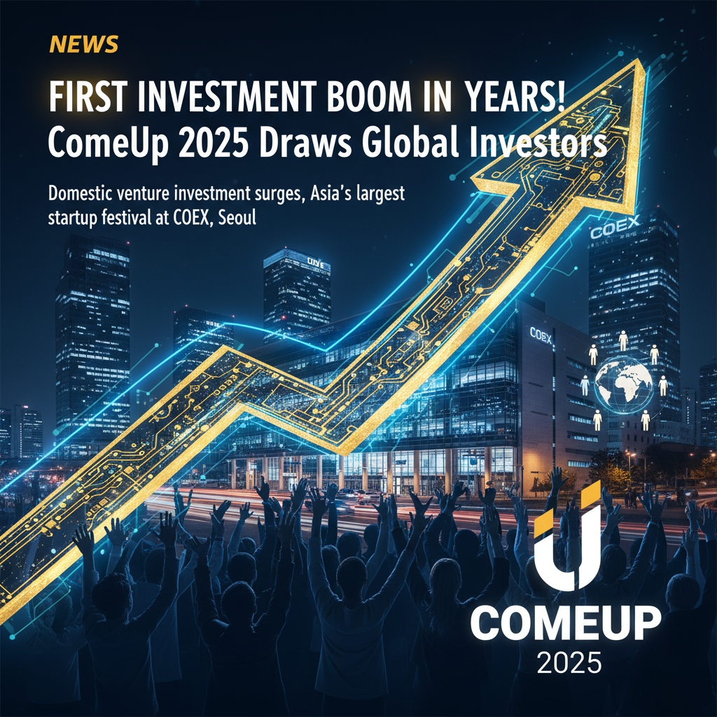 First Investment Boom in 3 Years! ComeUp 2025 Draws Global Investors