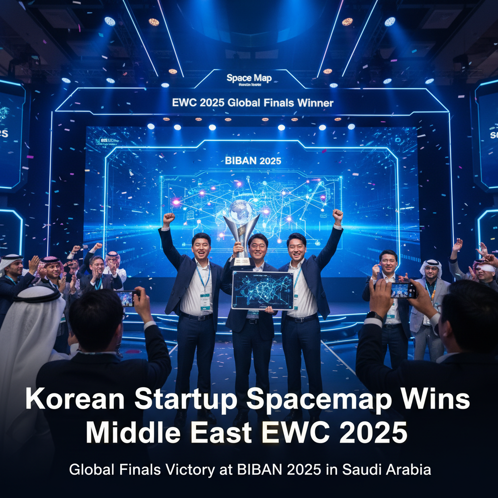 Korean Startup Spacemap Wins Middle East EWC 2025