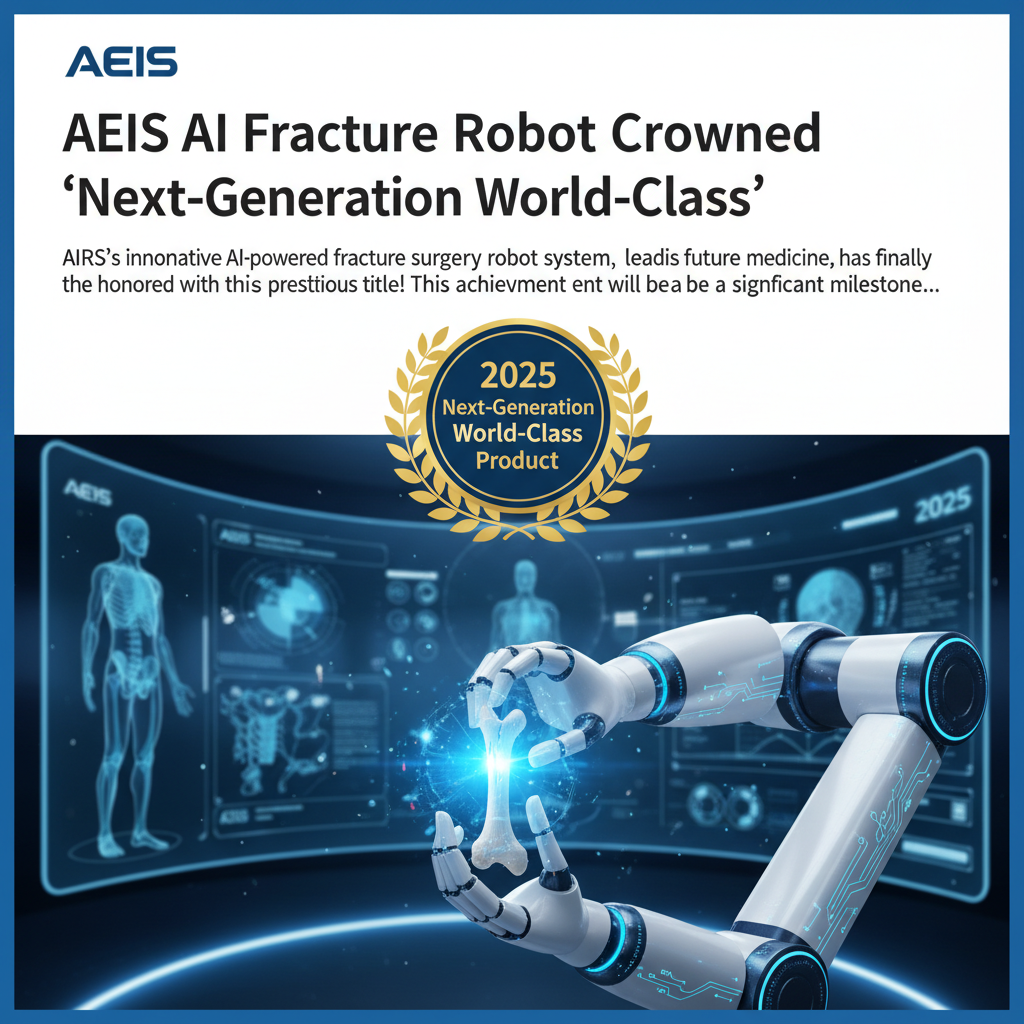 AEIS AI Fracture Robot Crowned 'Next-Generation World-Class'