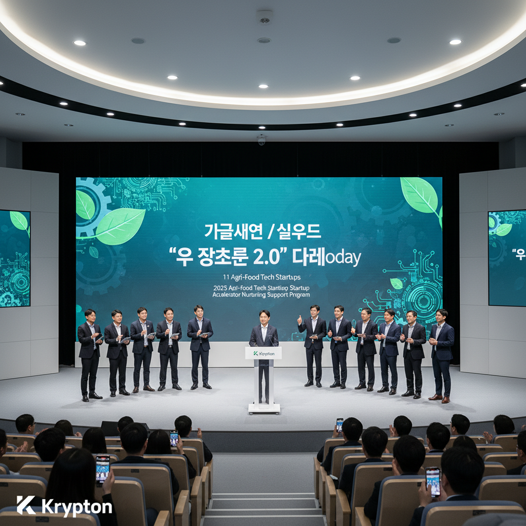 Krypton Holds 'Woo Jang-choon 2.0' Demoday for 11 Agri-Food Tech Startups