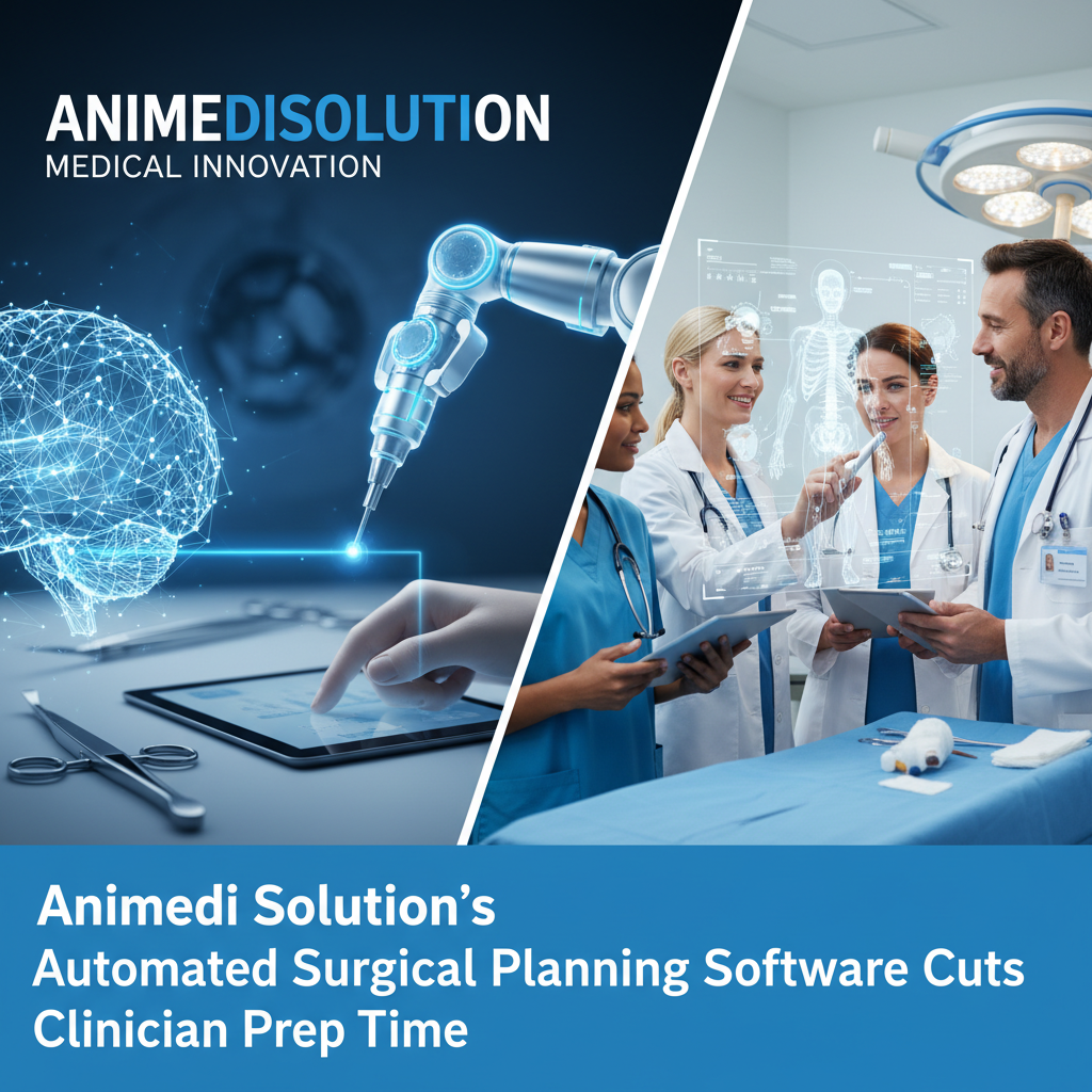 Animedi Solution's Automated Surgical Planning Software Cuts Clinician Prep Time