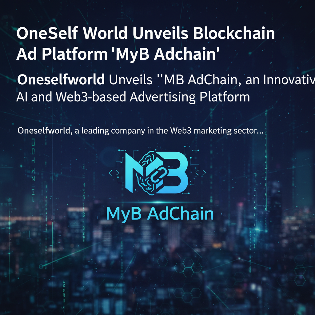 OneSelf World Unveils Blockchain Ad Platform 'MyB Adchain'