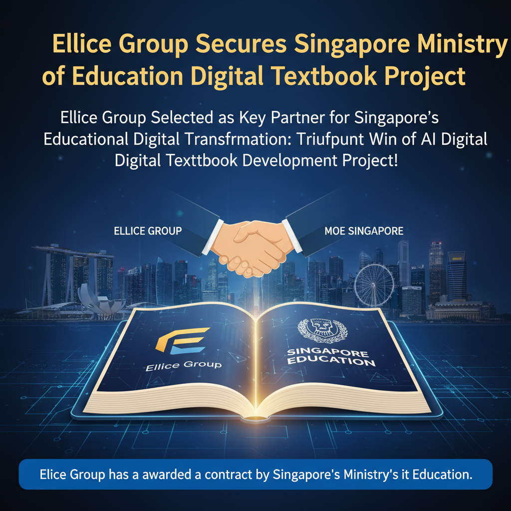 Ellice Group Secures Singapore Ministry of Education Digital Textbook Project