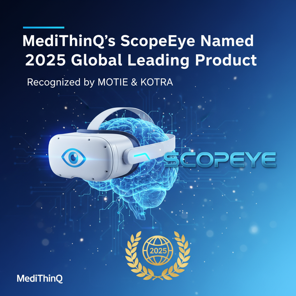 MediThinQ's ScopeEye Named 2025 Global Leading Product