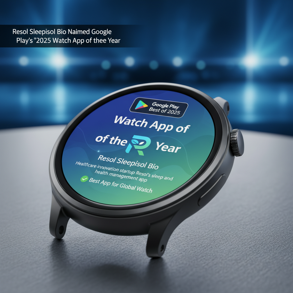 Resol Sleepisol Bio Named Google Play's '2025 Watch App of the Year'